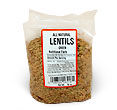 Lentils yellow